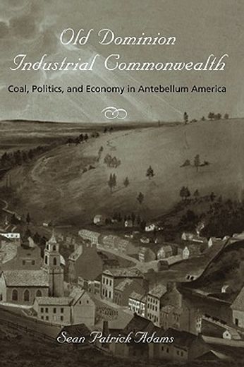 old dominion, industrial commonwealth,coal, politics, and economy in antebellum america