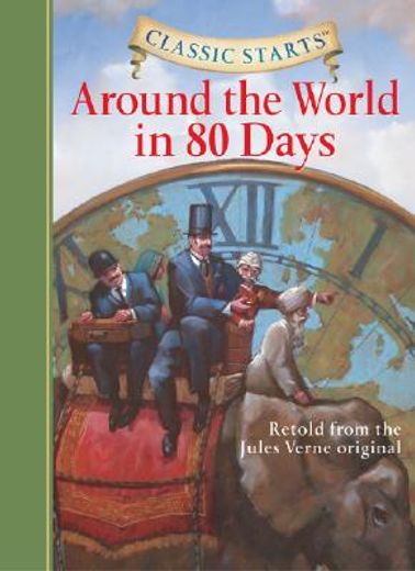 around the world in 80 days,retold from the jules verne original