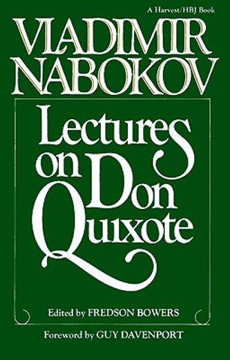 lectures on don quixote (en Inglés)