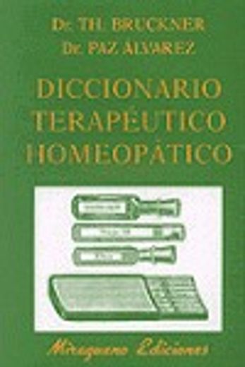 diccionario terapéutico homeopático