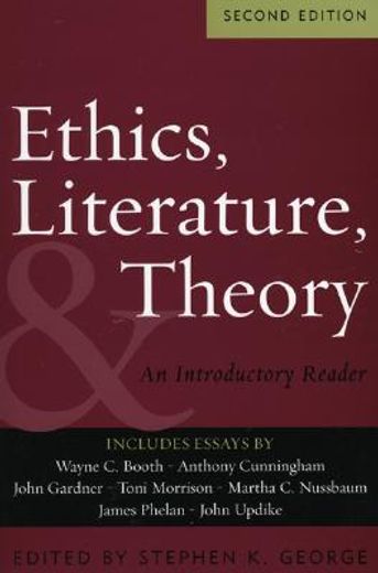 ethics, literature, & theory,an introductory reader