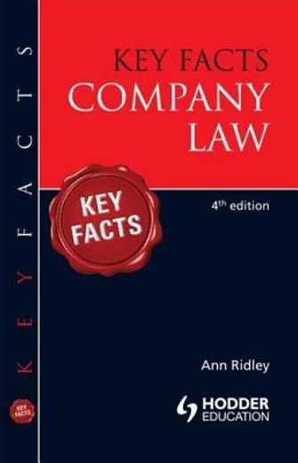 Key Facts Company Law (en Inglés)