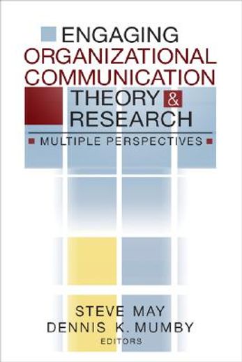 engaging organizational and communication theory and research,multiple perspectives