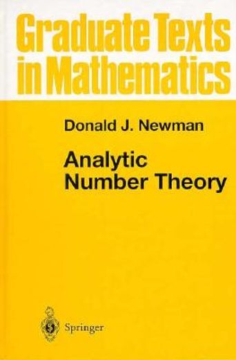 analytic number theory (en Inglés)