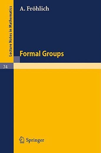 formal groups (in English)