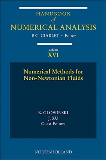 numerical methods for non-newtonian fluids,special volume