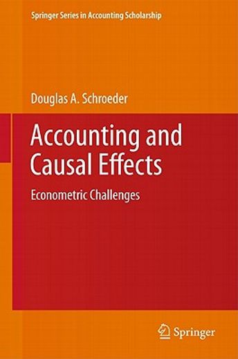 accounting and causal effects,econometric challenges (en Inglés)