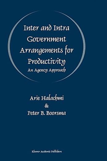 inter and intra government arrangements for productivity (en Inglés)