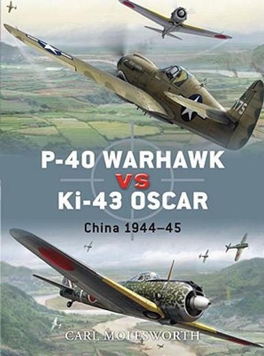 p-40 warhawk vs ki-43 oscar,china 1944-45