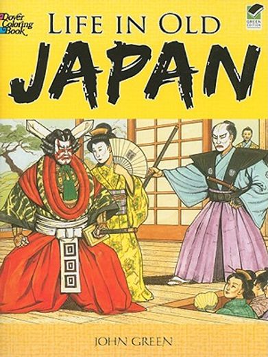 life in old japan coloring book