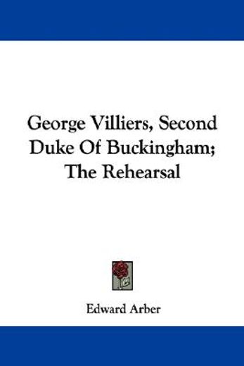 george villiers, second duke of buckingh