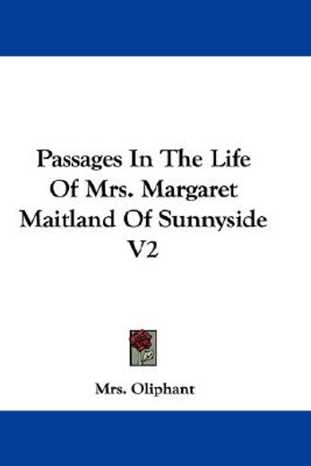 passages in the life of mrs. margaret ma