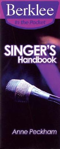Anne Peckham: Singer s Handbook (Paperback) (en Inglés)