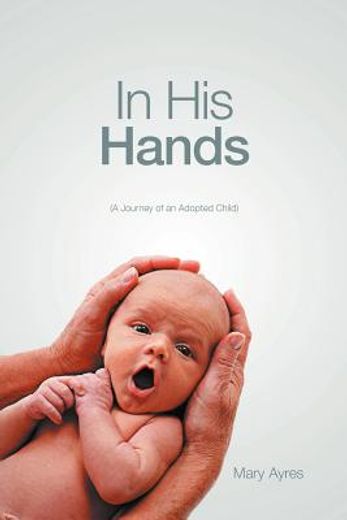 in his hands