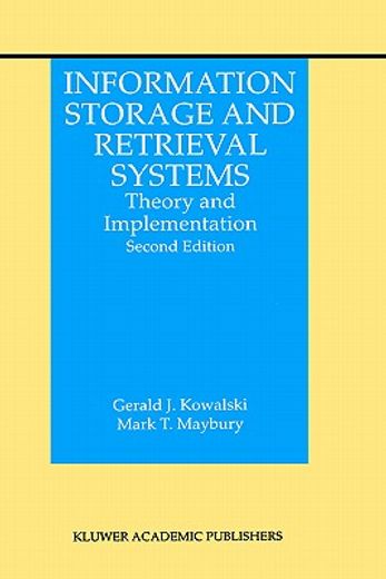 information storage and retrieval systems,theory and implementation
