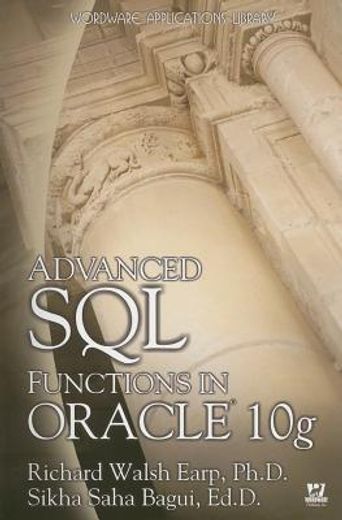 advanced sql functions in oracle 10g
