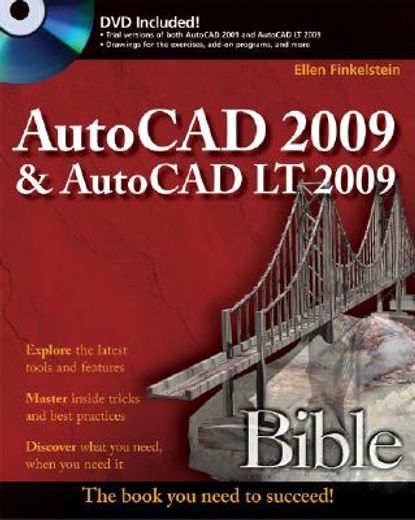 autocad 2009  & autocad lt x 2009 bible