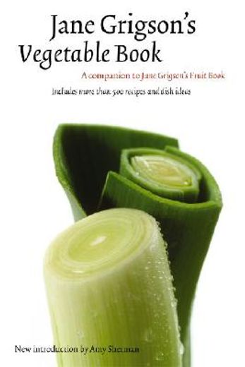 jane grigson´s vegetable book (en Inglés)