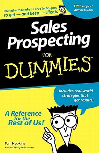 Sales Prospecting for Dummies (in English)
