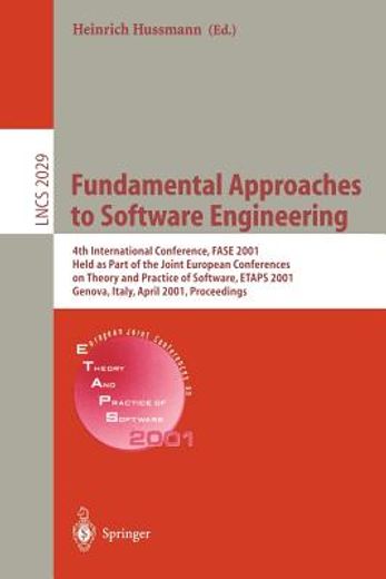 fundamental approaches to software engineering (en Inglés)