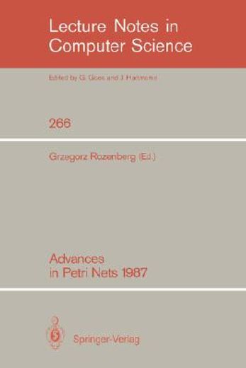 advances in petri nets 1987 (en Inglés)