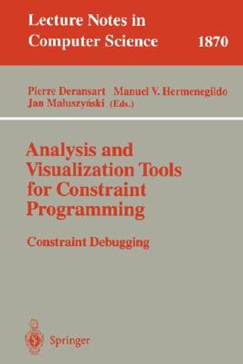 analysis and visualization tools for constraint programming