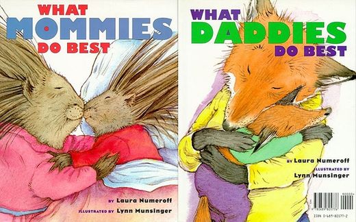 what mommies do best/ what daddies do best (in English)