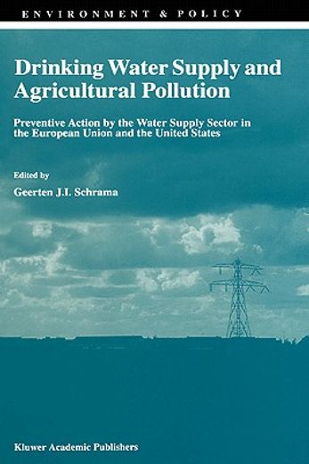 drinking water supply and agricultural pollution (in English)