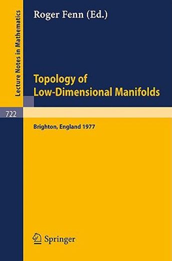 topology of low-dimensional manifolds (en Inglés)