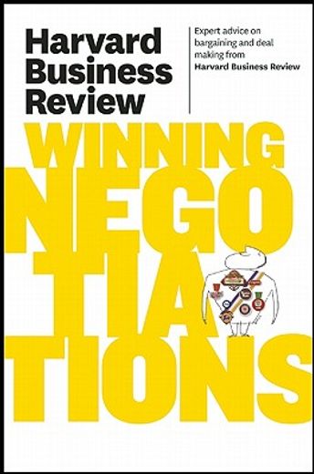 harvard business review on winning negotiations (in English)