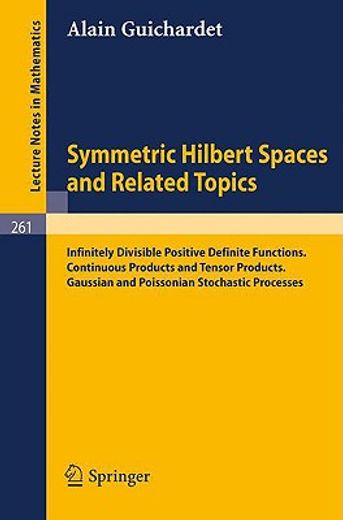 symmetric hilbert spaces and related topics (en Inglés)