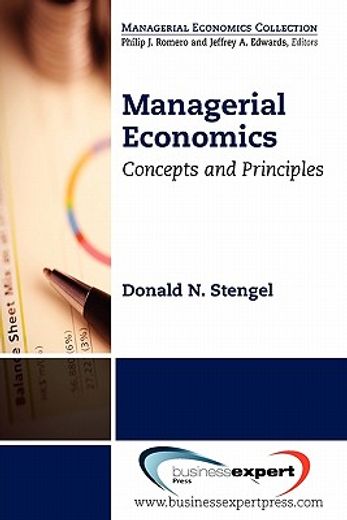 managerial economics,concepts and principles