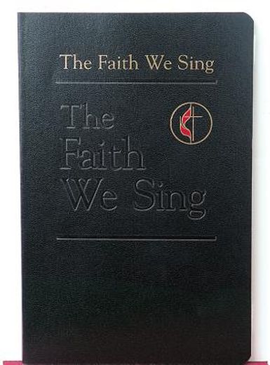 the faith we sing,pew - cross & flame (en Inglés)