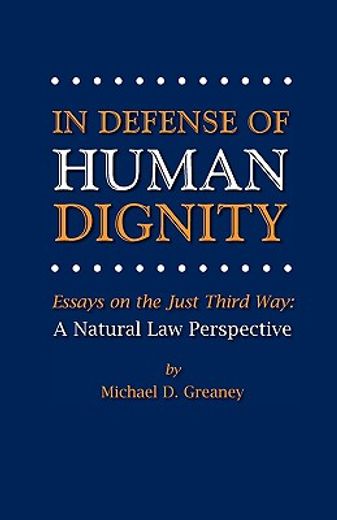 in defense of human dignity