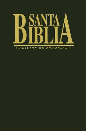 biblia de promesas -rustica/ negro mediano