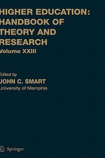 higher education: handbook of theory and research