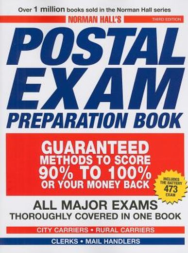 norman hall´s postal exam preparation book,all major exams thoroughly covered in one book
