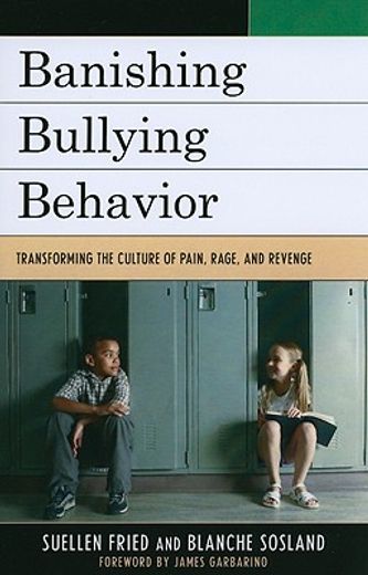 banishing bullying behavior,transforming the culture of pain, rage, and revenge