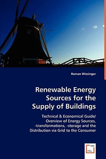 renewable energy sources for the supply of buildings