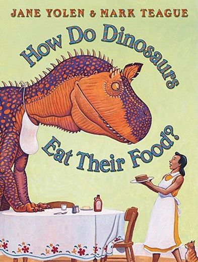 how do dinosaurs eat their food? (in English)