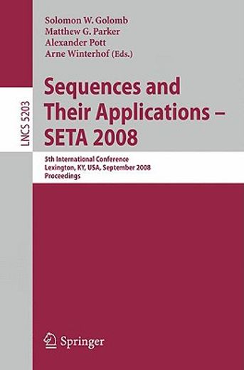 sequences and their applications - seta 2008 (en Inglés)