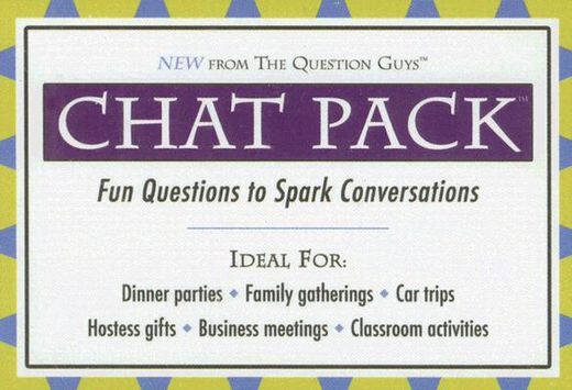 Chat Pack: Fun Questions to Spark Conversations (en Inglés)