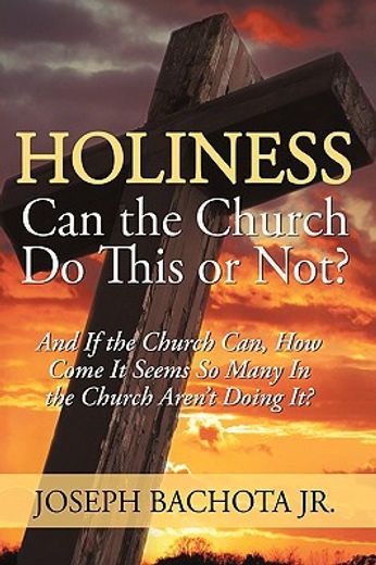 holiness, can the church do this or not?,and if the church can, how come it seems so many in the church arent doing it?