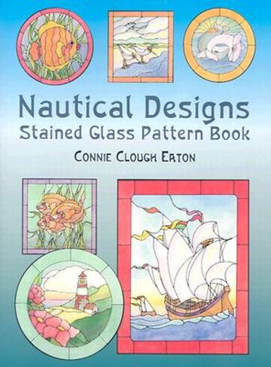 nautical designs stained glass pattern book