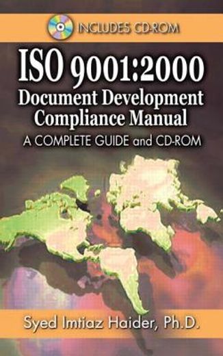 iso 9001,2000 : document development compliance manual : a complete guide