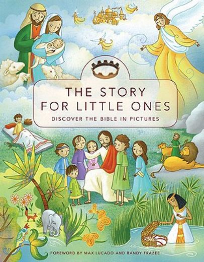 the story for little ones,discover the bible in pictures (en Inglés)