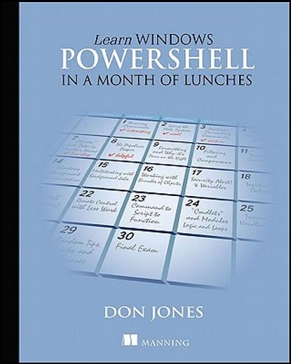 learn windows powershell in a month of lunches