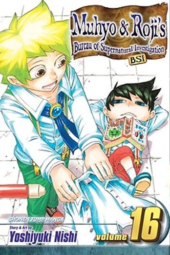 muhyo & roji´s bureau of supernatural investigation 16,shonen jump manga edition