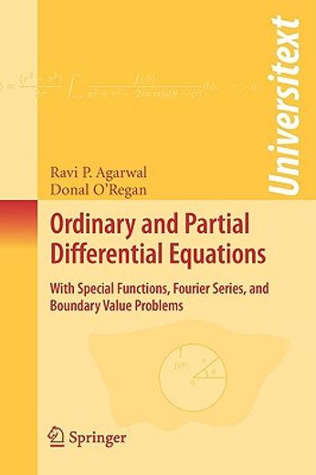 ordinary and partial differential equations,with special functions, fourier series, and boundary value problems