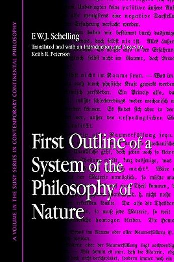 first outline of a system of the philosophy of nature